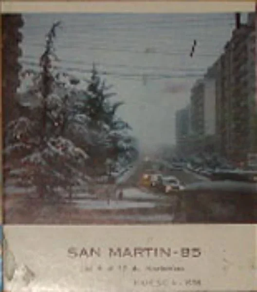 Cartel de San Martín 1985