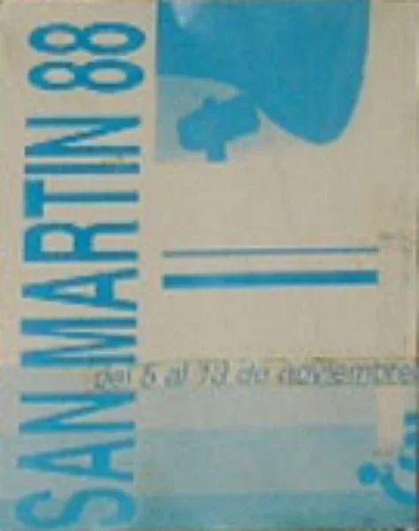 Cartel de San Martín 1988