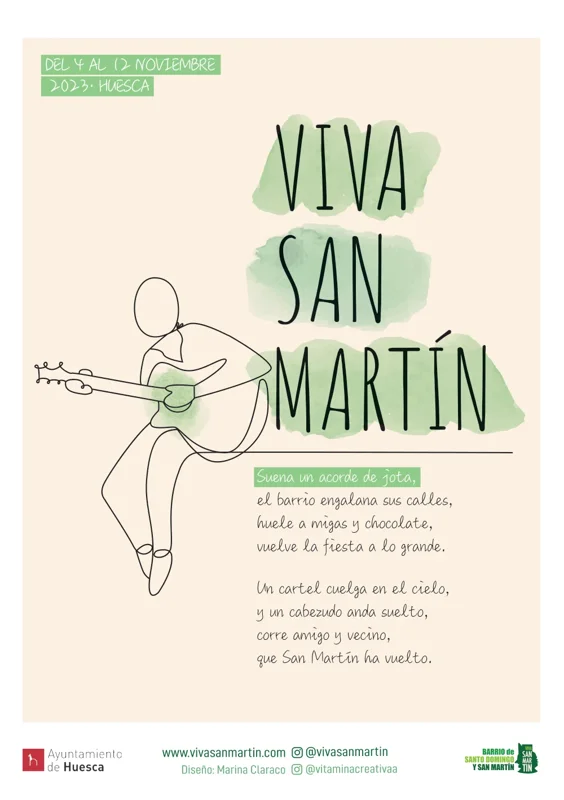 Cartel de San Martín 2023